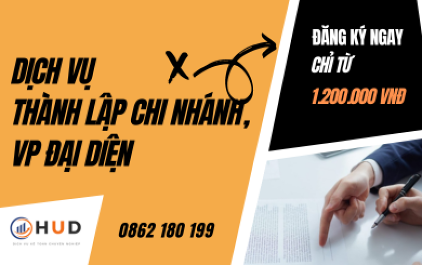 DV thành lập chi nhánh, VP đại diện